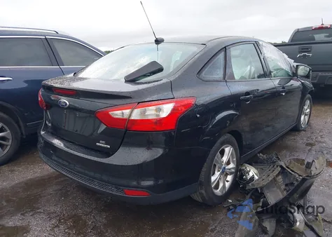 2013 Ford Focus Se из США, поврежденный, VIN 1FADP3F28DL212775